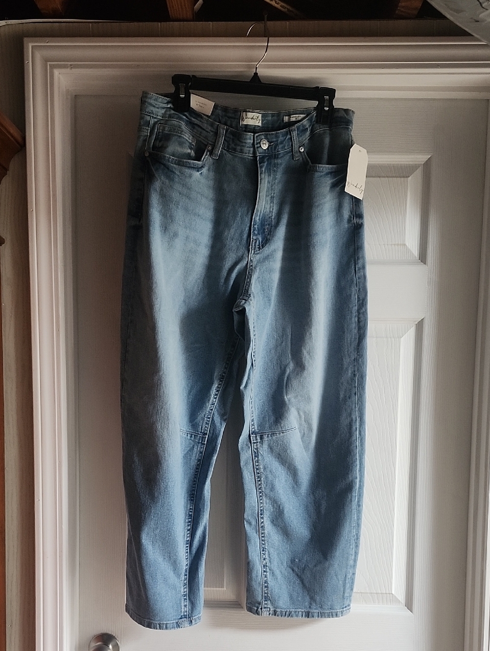 Ladies Barrel Jeans